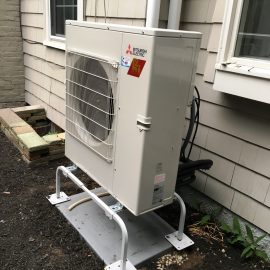 Mitsubishi 20,000 BTU 17 SEER Multi Zone Ductless Hyper Heat Pump