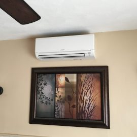 Mitsubishi Ductless Air Conditioner One Day Installation