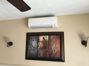 Mitsubishi Ductless Air Conditioner One Day Installation